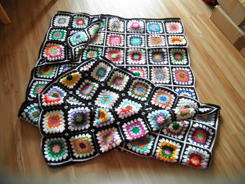 Häkeldecke handarbeit granny - häkeldecke, handarbeit,granny