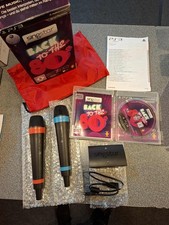 Singstar  Back to the 80s Big Box mit 2 Wireless Mikrofone  Playstation 3  PS 3