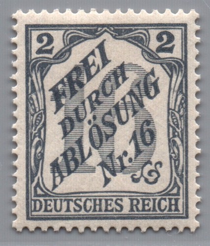 Deutsches reich dienstmarken - reich,