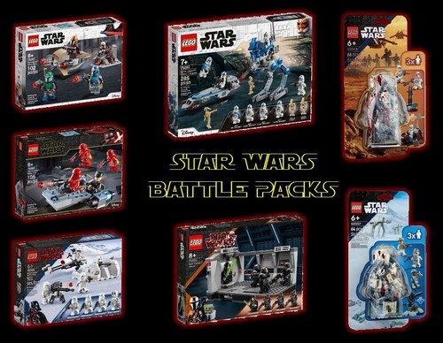 Lego star wars battle packs - star,