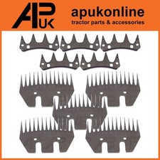 5x Wollschermaschine Pflegemesser Schaf Pferd Kamm Trimmen Rasieren Scheren Werkzeug