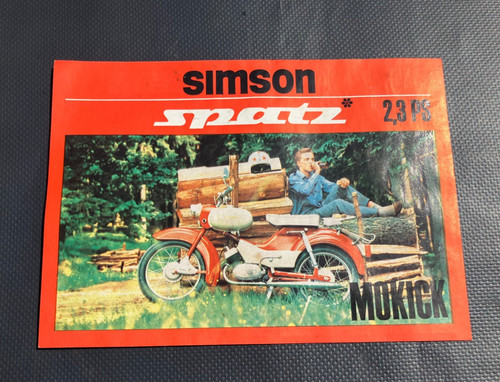 Original ddr simson spatz - ddr,