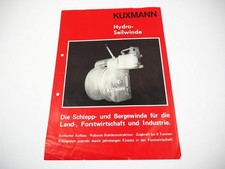Original brochure Kuxmann
