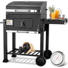 Holzkohlegrill grillwagen - holzkohlegrill, xl,