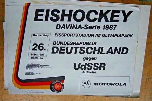 Plakat eishockey davina serie - eishockey, davina-serie