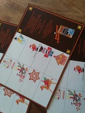 ONKO Kaffee Geschenkanhänger Bastelbogen RETRO 60er Jahre