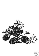 Quad Aufkleber Motocross