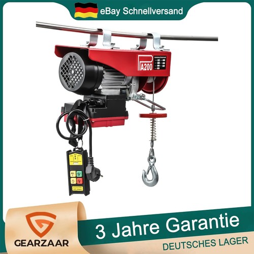 Elektrische seilwinde 100kg - elektrische,