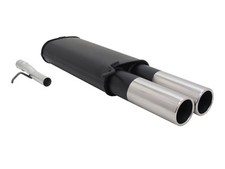 NOVUS Sportauspuff 2x90mm passend für VW PASSAT 3B/3BG 1.6/1.8/2.0