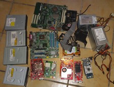 Platinenschrott. Computerschrott. Mainboards, Steckkarten Laufwerke, Netzteile