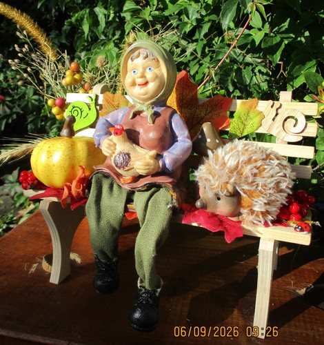 Figur gesteck niedlich - niedlich, sommer