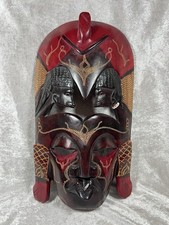 Afrikanische Holzmaske 40 cm