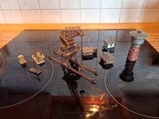 Konvolut Faller N u.a. 2198 Portalkran Wasserturm Bahnwärterhaus 