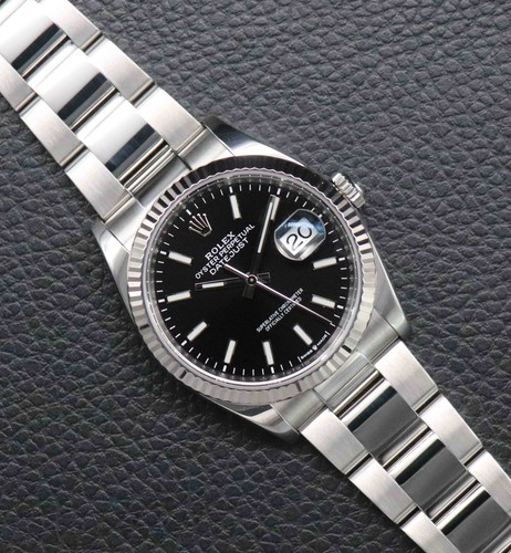Rolex datejust 126234 black - rolex,
