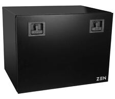 B-Ware LKW Staukasten verzinkt schwarz 800 x 600 x 600 mm, Werkzeugbox Pos. 2431