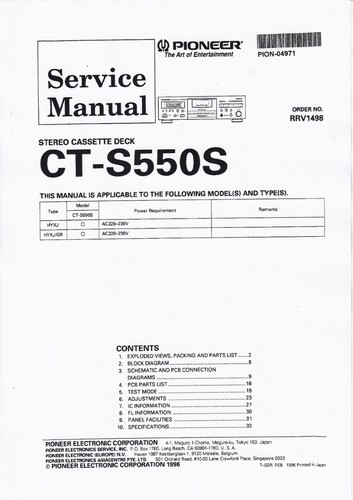 Service manual anleitung für - service,