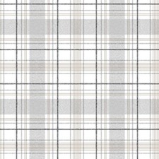 PVC Tischdecke CARRE Karo Wachstuch Eckig B x L wählbar grau beige weiß kariert