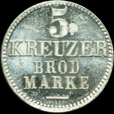 BROTMARKE: 5 Kreuzer Brod