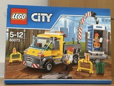 LEGO City 60073 Baustelle Truck mit Toilette Bauarbeiter