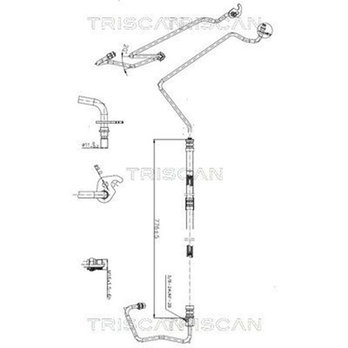 Triscan hydraulikschlauch - triscan,