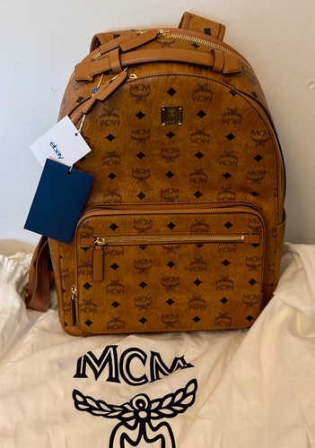 100 original mcm rucksack - original,