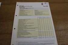 Yamaha XTZ660 3YF (35KW) 1993 Inspektionsblatt Daten und Füllmengen xz2001