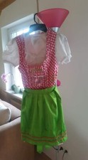 Dirndl 3 tlg. Kleid Bluse