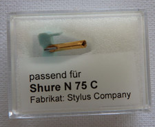 Diamant Nadel für Shure N 75 C / M 75 / N 75-6 / Dual DN 325 - NEU / OVP