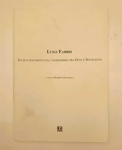 Luigi fabbri studien und - luigi,