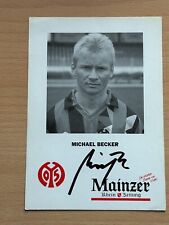 Michael Becker 1. FSV Mainz 05 Autogrammkarte original signiert #35527