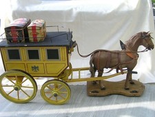 alte große Postkutsche