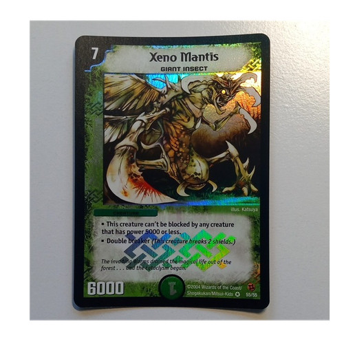 Duel masters xeno mantis foil - xeno,