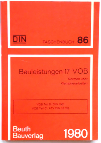 Din taschenbuch - taschenbuch, 86