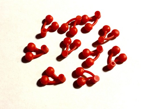 Lego neu 10 stück rot - -,