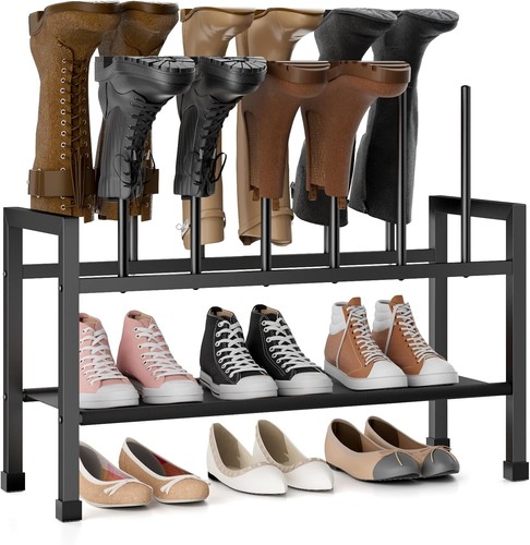 Schuhregal mit stiefelhalter - mit,