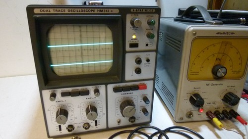Hameg dual trace oscilloscope - hameg,