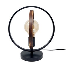 Tischlampe HOLZRAHMEN H. 32cm
