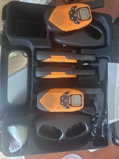 Detewe Outdoor 8000 Quad Case 4er Funkgerät im Koffer mit Zubehör Walkie Talkie