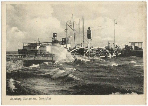 Hamburg blankenese sturmflut - hamburg-blankenese,,