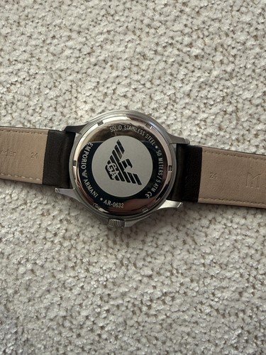 Armani armbanduhr braun - braun, mit