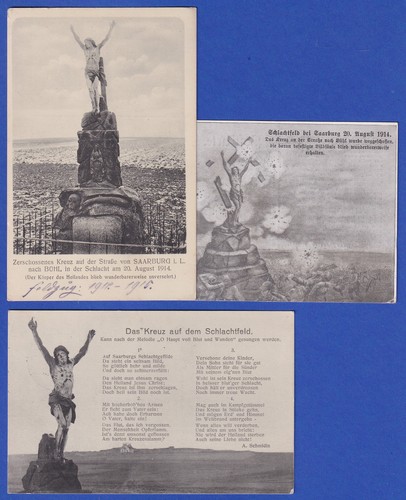 Lot bildpostkarten kreuz von - lot,