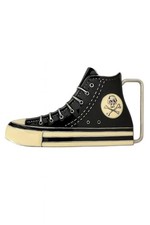 Gürtelschnalle Schuh Schwarz