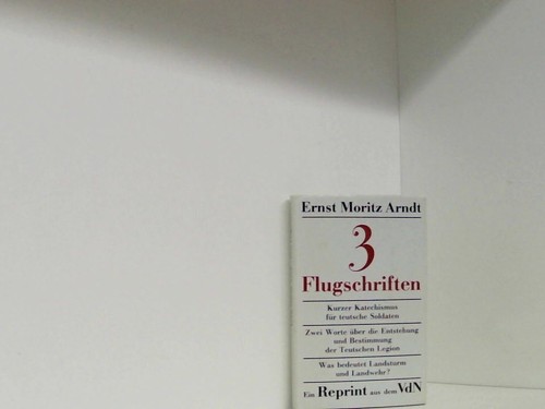 Drei flugschriften von - von, ernst