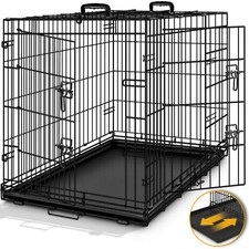 Tresko hundekäfig metall - hundekäfig,