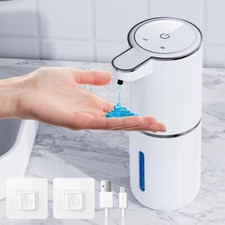 Seifenspender Automatisch 380ml Elektrischer Wandmontage Berührungsloser USB-C