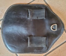 schwarzen Stollenschutz / Stollenlatz / Latz / Sattelgurt / Springen - variabel