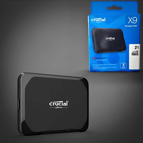 Crucial portable ssd - x9, 2tb