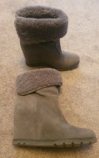 UGG Stiefel mit KEILABSATZ, in Gr.40 , kuscheligweich. 