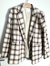 H&M Blazer kariert – Beige /