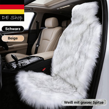 Auto-Sitzbezug Comfort Lammfellbezug Vordersitzbezüg Für Peugeot 205 206 207 208